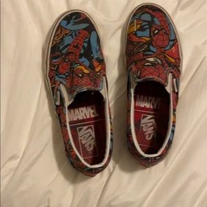 vans spider-man shoes